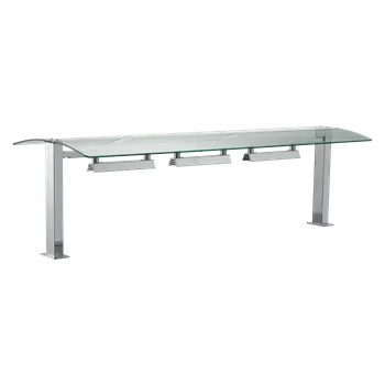 Nástavba elektrická GN 4-1/1, vyhřívání, sklo oblé | RM - SOV HOT+ 4