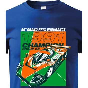 Chlapecké tričko Dětské tričko Mazda 787B, Barva Modrá, Velikost 158 cm/12 roků, Canvas Dětské tričko Bezvatriko.cz 1861