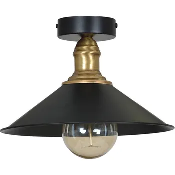 Stropní svítidlo Reno, 1x kovové stínítko (výběr ze 2 barev), g