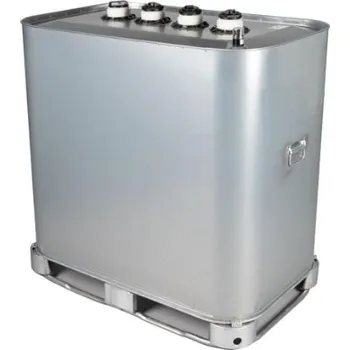 Palivová nádrž Kontejner dvouplášťový ocel-plast 700l