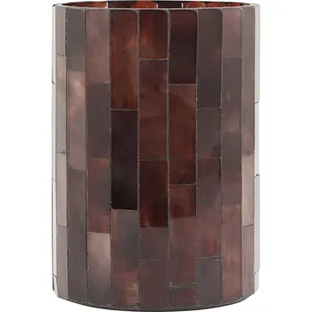 Svícen House Doctor, Stojan na čajovou svíčku Amroha 15 cm hnědý - Formadore