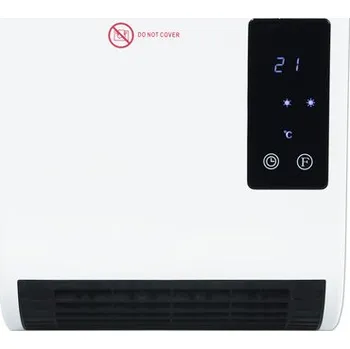 Topidlo Designový topný ventilátor Calienta 26 x 28 cm 2000 W bílý