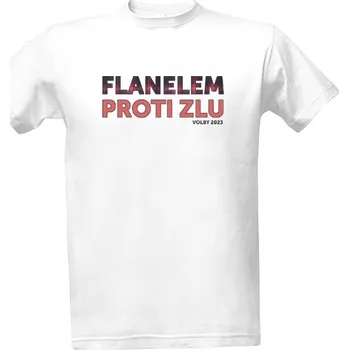 Tričko s potiskem Flanel pánské