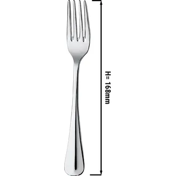 Příbor G.Gastro (12 Kusů) Dezertní vidlička Milo - 16,8 cm
