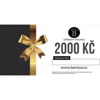 Dámská halenka BERTOO Dárkový poukaz za 2000.- Hodnota: 2000