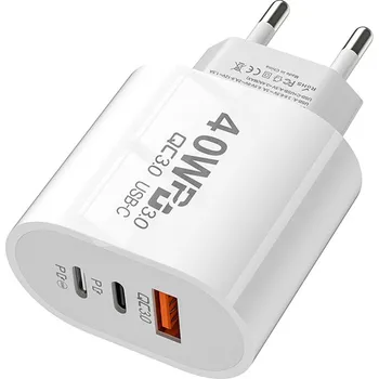 Mobilní telefon OEM Nabíjecí adaptér USB A / USB C / USB C