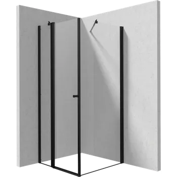 DEANTE/S - Sprchový kout pevná stěna 90, výklopné dveře 80 KTSUN42P+KTS_N39P KERRIA/0510