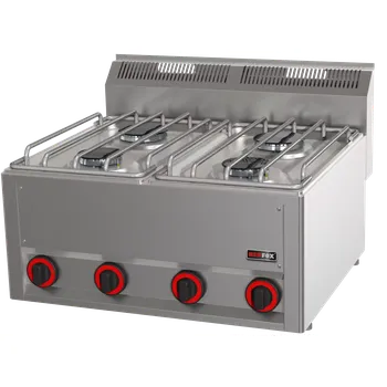 Sporák Sporák plynový 4x hořák bez podestavby | REDFOX - SP 60 GL