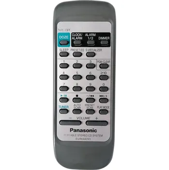 Dálkový ovladač PANASONIC EUR648263 - kompatibilní značkový dálkový ovladač General