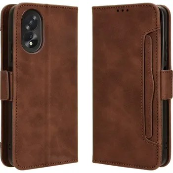 Příslušenství pro tablet VSECHNONAMOBIL 66966 SLOT Peněženkový obal pro Oppo A38 hnědý