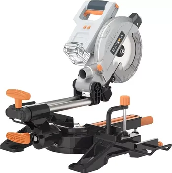 Sada zahradního nářadí Aku bezdrátová přímočará a pokosová, radiální pila s laserem, 4200 otáček/min., 18V Li-Ion, bez baterie a nabíječky, bateriová platforma BATAVIA MAXXPACK (BATAVIA)