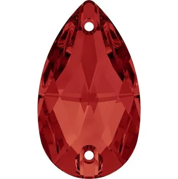 Drahý kámen Swarovski DROP 3230 - 18x10,5mm Light Siam