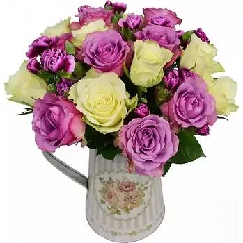 umělá květina Mini Karafiát v růžích