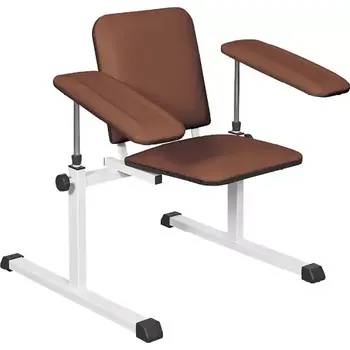 Jídelní židle OZC - 07 židle odběrová se 2 područkami, hnědá č.9