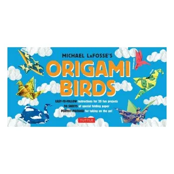 Origami Birds Kit: Make Colorful Origami Birds with This Easy Origami Kit: Includes 2 Origami Books, 20 Projects & 98 High-Quality Origami Papers – Michael G. LaFosse (EN)
