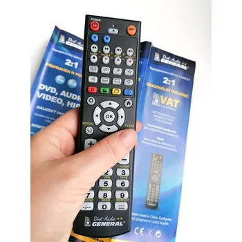 Dálkový ovladač TOSHIBA SD-150E - kompatibilní značkový dálkový ovladač General