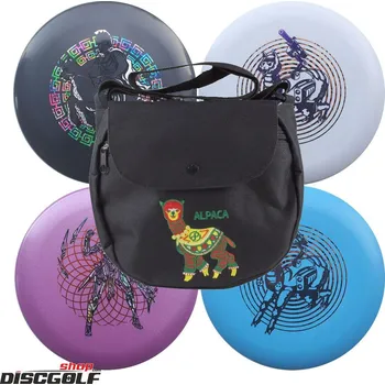 Infinite Discs Alpaca Pack - rodinný set- brašna a 4 disky (discgolf) (Limitovaná edice brašny a disků)