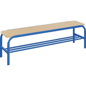 Zahradní lavice SLX 160 lavička šatní RAL 5015 - modrá