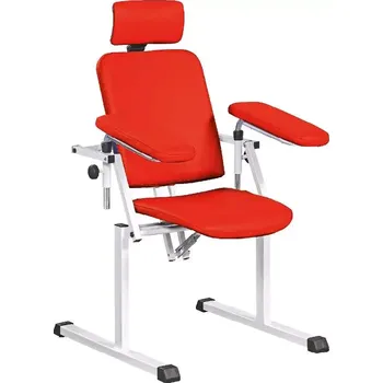 Křeslo OZC - 08 křeslo odběrové se 2 područkami, červené č. 11