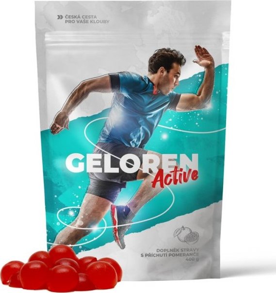 Contipro Geloren ACTIVE pomeranč 400g - kloubní výživa