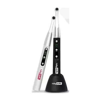 Stojací lampa Rubydent polymerační lampa černá