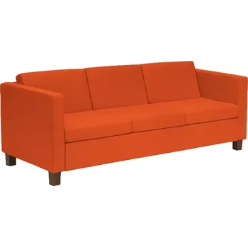 Sedací souprava BOGA - 3 sedací souprava, látka BONDAI BN19 (3012) - látka oranžová