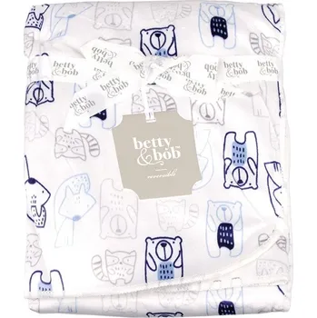 Dětská deka Dětská deka beránek Medvídci bílá 75 x 100 cm