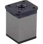 StrongLegs nábytková noha FA009 60Rmm imitace nerezi/černá plast (StrongLegs nábytková noha FA009 60Rmm imitace nerezi/černá plast)