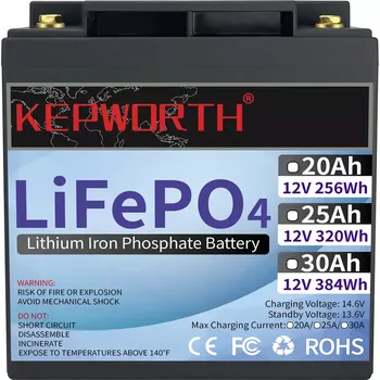 Trakční baterie Baterie LiFePO4 12,8V small, 30Ah, 384Wh, Lithium-železo-fosfátová baterie, BMS (Náhrada za trakční olověné baterie, lithiová baterie, BMS, LiFePO4 baterie, solární baterie)