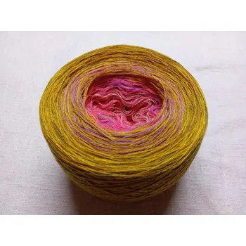 Příze Jordan merino 3-nitka 1000m (Duhové klubko Jordan merino)