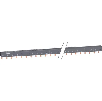 Jistič SCHNEIDER ELECTRIC SCHNEIDER Lišta A9XPH557 4P 100A 57TE propojovací 1m A9XPH557