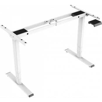 Stolová podnož Elektrická výškově nastavitelná podnož 365, bílá