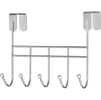 Držák na ručník BISK Erga NIAGARA, 5-háček na ručníky na zavěšení, chromová, ERG-04125