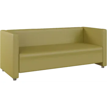 Sedací souprava MIRA 3 pohovka, koženka zelinkavá