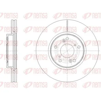 Brzdový kotouč Brzdový kotouč REMSA 62108.10