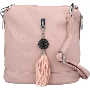 Kabelka Trendy dámská crossbody Doffne, růžová
