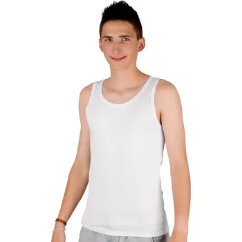 Pánské tílko Pánské tílko Joker 01 EMILI Barva: Bílá, Velikost: 4XL