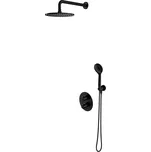 OMNIRES - Y termostatický podomítkový sprchový systém černá /BLH/ SYSYT05BL