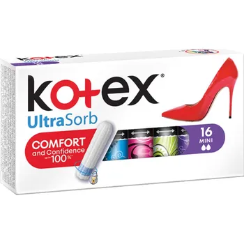 Menstruační tampony Kotex Ultra Sorb Mini tampony 16 kusů