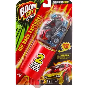 autíčko TM Toys Boom City Racers - BOOM YAH! X dvojbalení, série 1