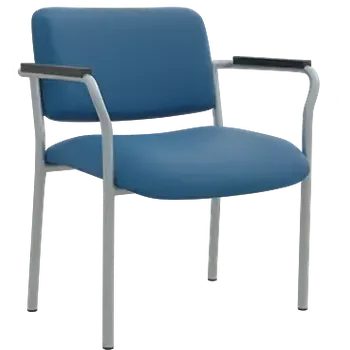 Křeslo BARIATRIC 200 vysokozátěžové konferenční křeslo, koženka tmavě modrá