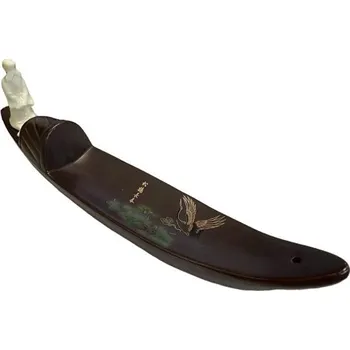 Vonná tyčinka Mani Bhadra Mani Bhadra Stojánek na vonné tyčinky Čínská loďka, 28 cm