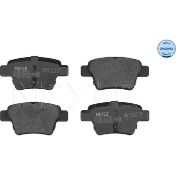 Brzdová destička Sada brzdových destiček, kotoučová brzda MEYLE 025 241 5017