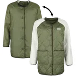 Kabáty z Vans - Prošívaný kabát Peake - Amusement 66 - Ženy - olivová