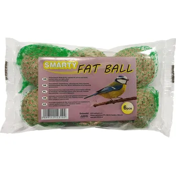 Krmivo pro ptáka JK Lojová koule malá 6 ks x 90 g / 540 g sáček