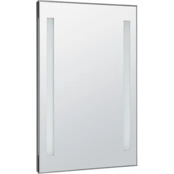 Zrcadlo Aqualine Zrcadlo s LED osvětlením 50x70cm, kolébkový vypínač, ATH5