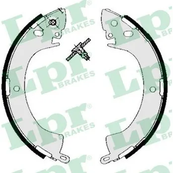 Brzdová čelist Sada brzdových čelistí LPR 05240