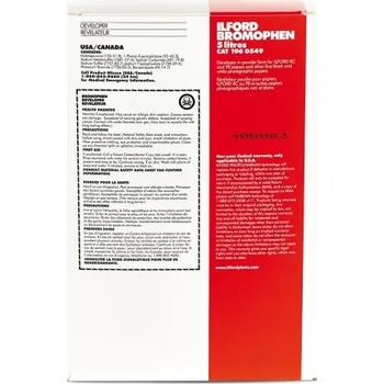 Fotografická chemikálie BROMOPHEN / 5 l černobílá pozitivní vývojka, ILFORD