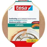 Maskovací páska na oblouky "Perfect Curves 56533", 25 mm x 25 m, krepovaná, TESA