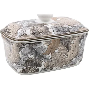 Máslenka Leonardo, Anglie Leonardo - Porcelánová máslenka Acanthus na 250 g máslo - 17*10*11 cm